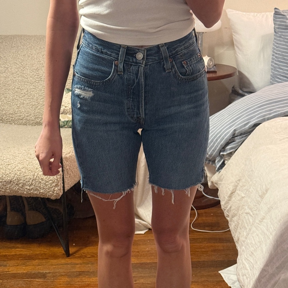 Blue Jean Shorts